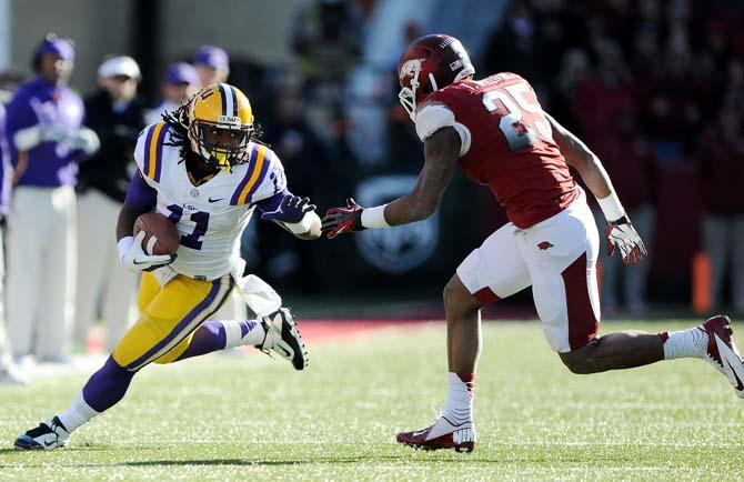 LSU vs. Arkansas: Three up, three down