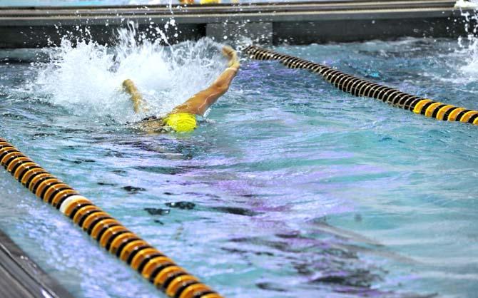 LSU swimming and diving &#8220;in a really good spot&#8221; heading into spring