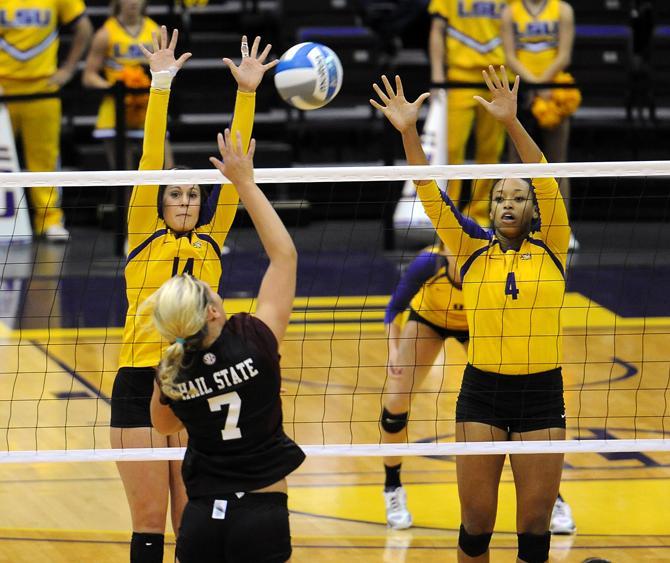 Volleyball: LSU sweeps Mississippi State