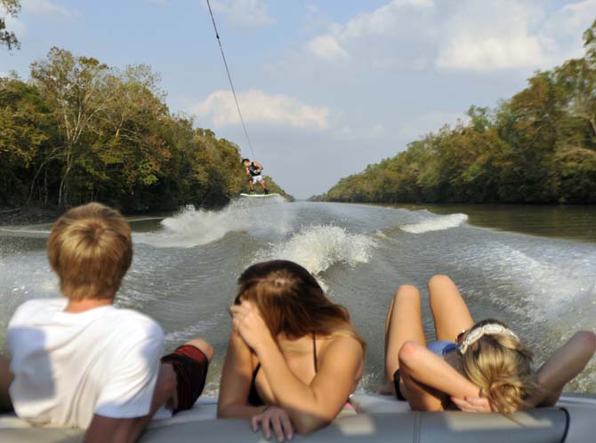 LSU wakeboarding places second overall at first meet of the year