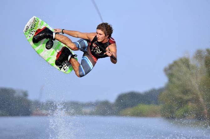 LSU wakeboarding places second overall at first meet of the year