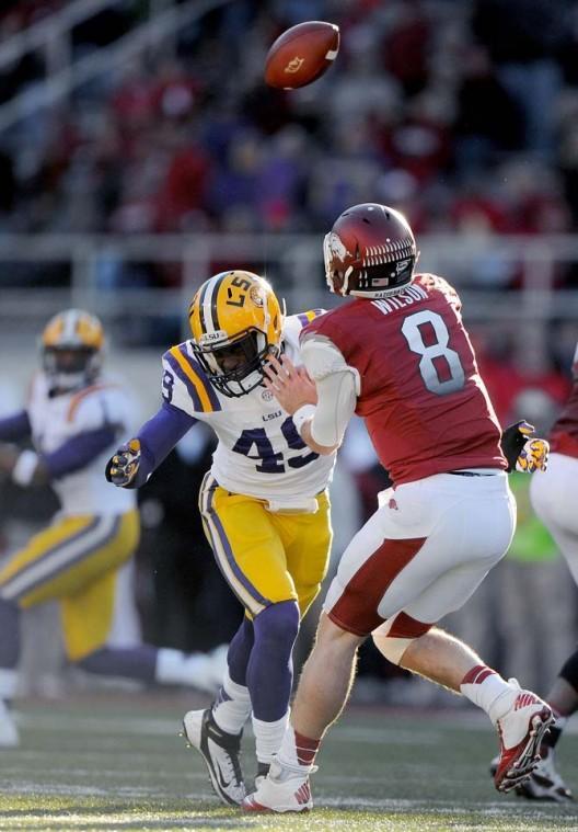 LSU vs. Arkansas: Three up, three down