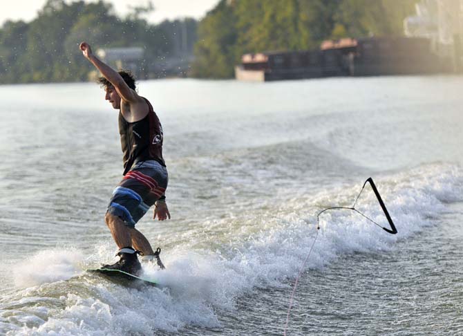 LSU wakeboarding places second overall at first meet of the year