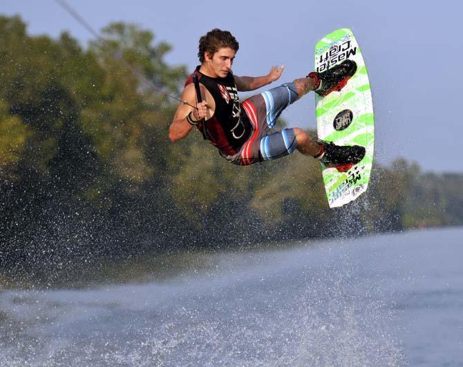 LSU wakeboarding places second overall at first meet of the year