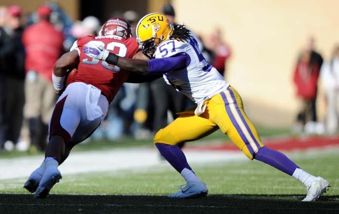 LSU vs. Arkansas: Three up, three down