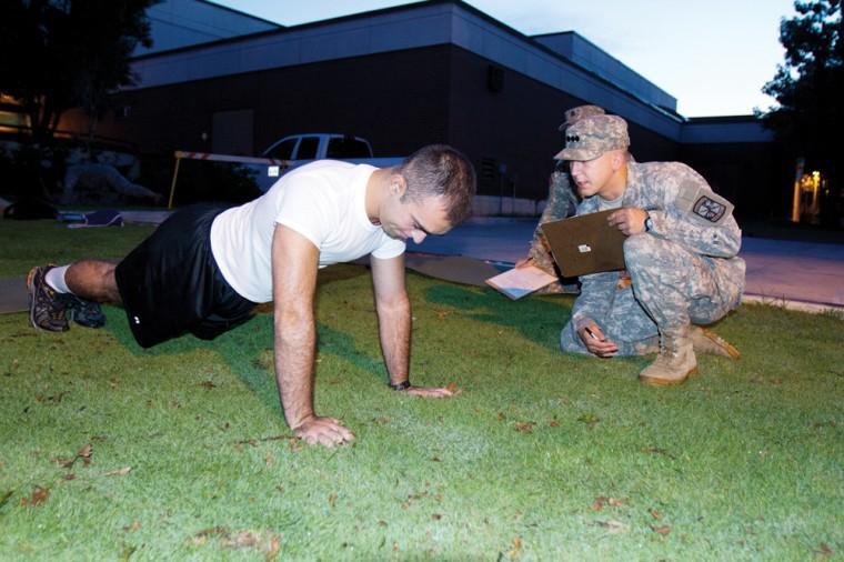 Army ROTC freshmen complete their first semester