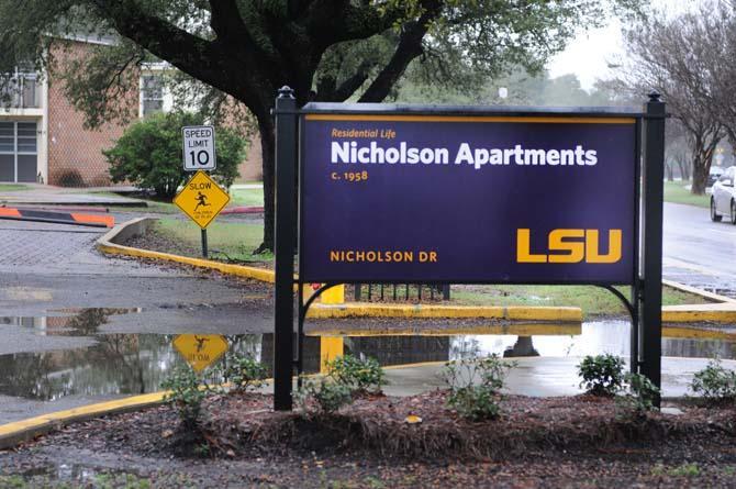 Plans to build new apartments for students on Nicholson Drive have been made. The new apartments would extend into the old Alex Box Stadium area.
 