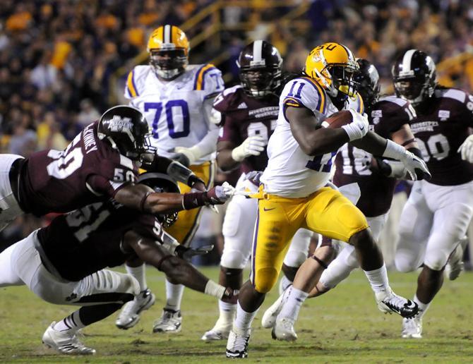 HALFTIME: LSU leads MSU 20-10