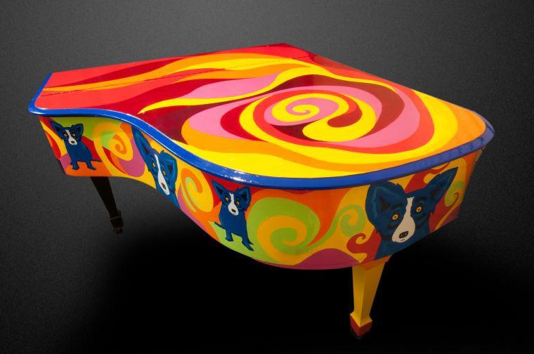 Painted in the style Rodrigue is known for, the Rodrigue Steinway piano will be featured in the School of Music&#8217;s Concert Spectacular this Friday evening.
 