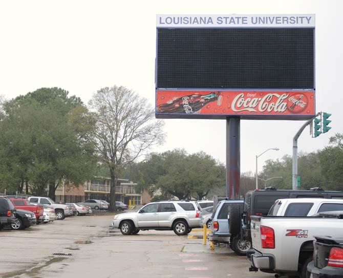 Plans to build new apartments for students on Nicholson Drive may be introduced to the University's Board of Supervisors on Feb. 1, 2013. The new apartments would extend into the old Alex Box Stadium site and would include stores.
 