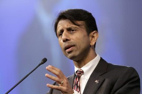 Louisiana Gov. Bobby Jindal speaks in Hot Springs, Ark., on July 27, 2012.