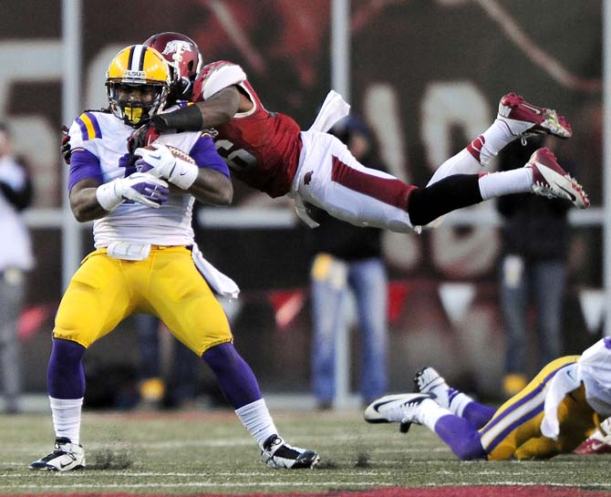 LSU vs. Arkansas: Three up, three down