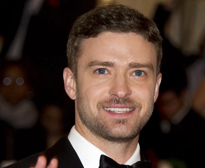 FILE - This May 7, 2012 file photo shows singer-actor Justin Timberlake at the Metropolitan Museum of Art Costume Institute gala benefit in New York. Timberlake has concentrated almost exclusively on his acting career over the last few years. But on Thursday, Jan. 10, 2013, he posted a video on his that showed him walking into a studio, putting on headphones and saying: &#8220;I'm ready.&#8221; He hasn't made an album since 2006's Grammy-winning &#8220;FutureSex/LoveSounds.&#8221; (AP Photo/Charles Sykes, file)
 