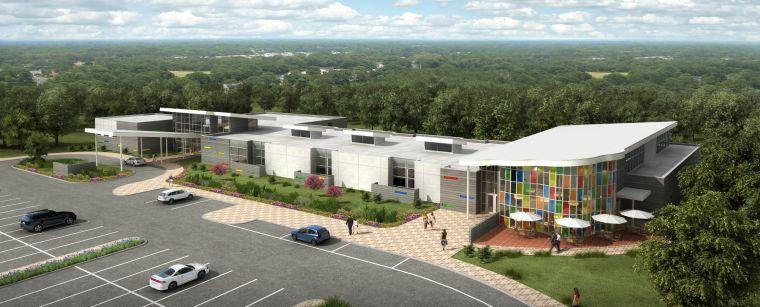 The Emerge Center for Communication, Behavior and Development will be the first of many buildings constructed at the University&#8217;s Innovation Park, five miles from campus.
 