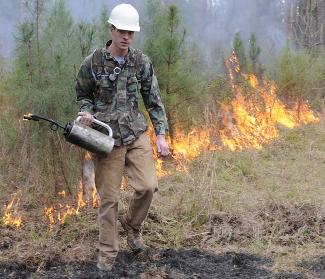 RNR class conducts prescribed burns, learns about fire as a tool