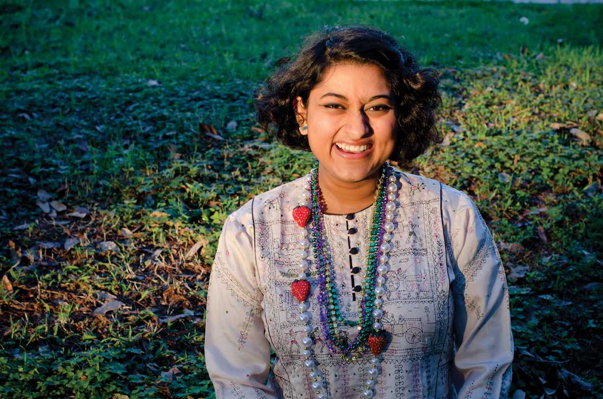 Psychology senior Rituparna "Ritu" Roy moved to Louisiana from India when she was 16. Like many international students, she has trouble adjusting to some aspects of Southern life.