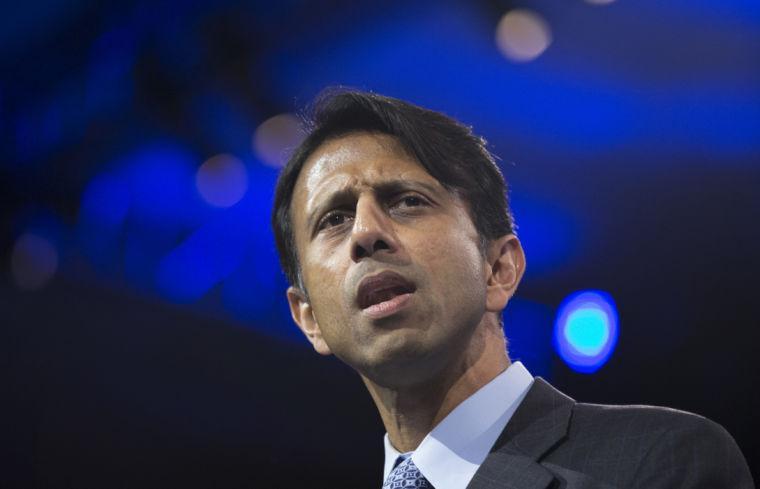 Louisiana Gov. Bobby Jindal speaks at the 40th annual Conservative Political Action Conference in National Harbor, Md., Friday, March 15, 2013. (AP Photo/Manuel Balce Ceneta)
 