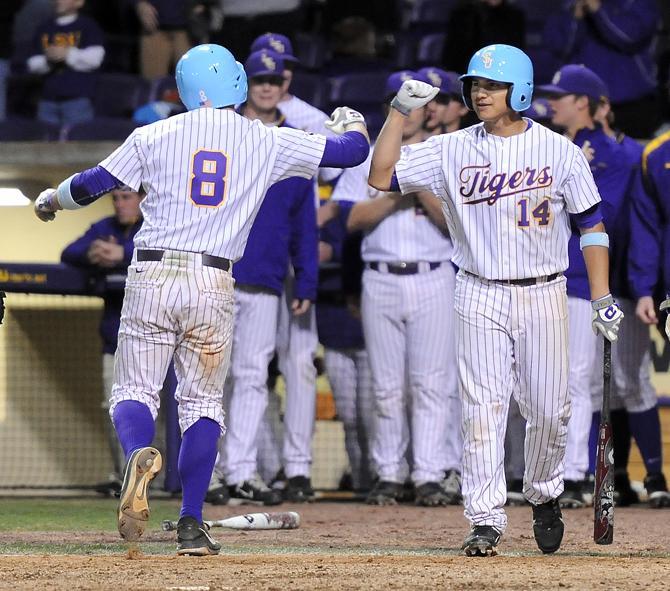 Baseball: Tigers grind past Nicholls State in 9-3 victory