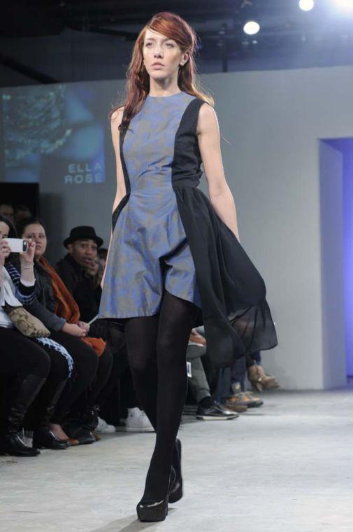 LSU apparel design senior Ella Rose debuts her first collection Sunday, March 3, 2013, for New Orleans Fashion Week at The Saratoga.
 