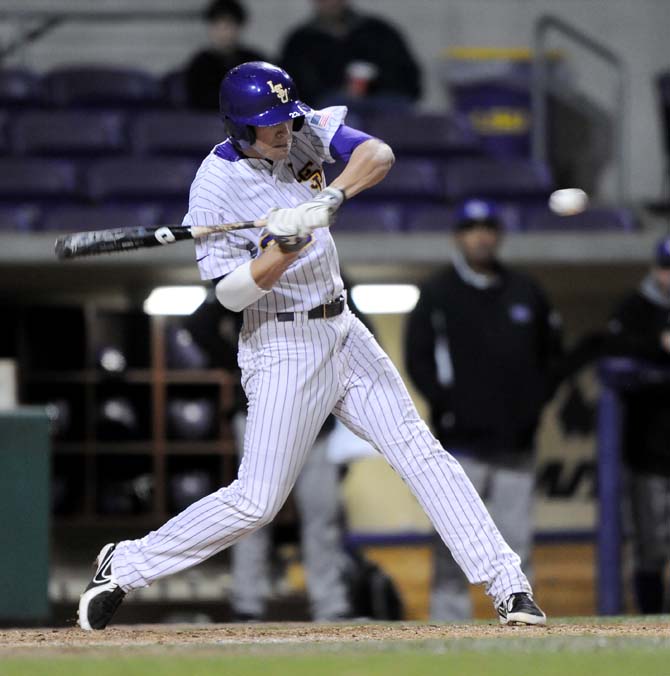 Stevenson hits first career home run as Tigers top Lumberjacks, 9-2