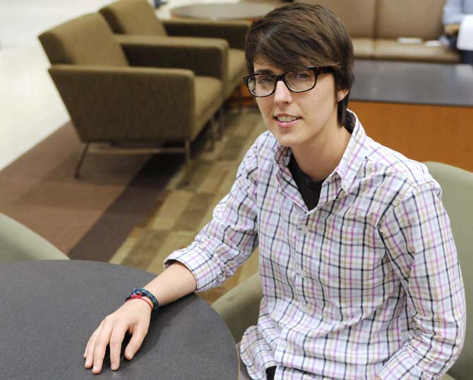 Tucker Barry is a former president of Spectrum and a co-founder of several local LGBTQ organizations. Barry is a speaker for TEDxLSU. March 5, 2013. LSU Student Union
 