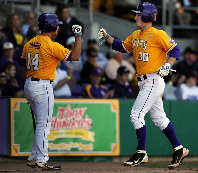 Baseball: LSU completes weekend sweep of Auburn, 8-2