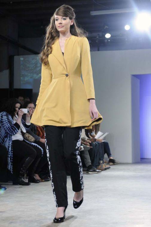 LSU apparel design senior Ella Rose debuts her first collection Sunday, March 3, 2013, for New Orleans Fashion Week at The Saratoga.
 