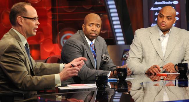 Ernie Johnson (left), Kenny Smith (middle) and Charles Barkley (right) are part of TNT&#8217;s NBA coverage team on Emmy award-winning show &#8220;Inside the NBA.&#8221; Sports Columnist Micah Bedard says TNT&#8217;s NBA coverage is leaps and bounds above that of ESPN.
 