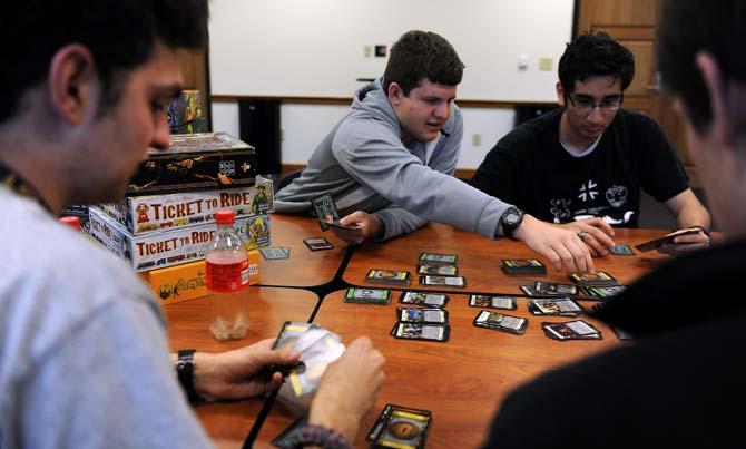 Students make friends, foes through board games