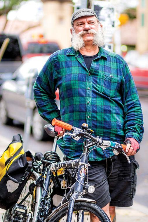 University Associate Librarian Mark Martin has been car-free for 22 years and advocates for safer streets in Baton Rouge.
 