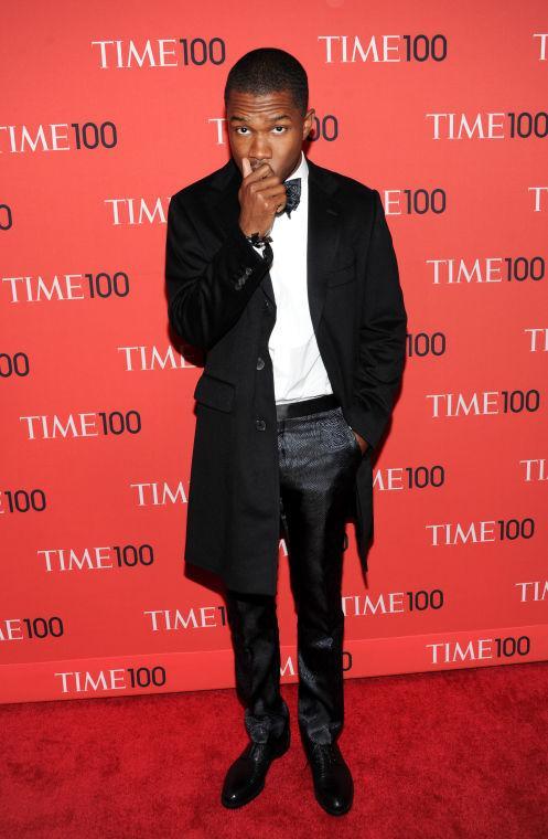 Singer Frank Ocean attends the TIME 100 Gala celebrating the "100 Most Influential People in the World" at Jazz at Lincoln Center on Tuesday April 23, 2013 in New York. (Photo by Evan Agostini/Invision/AP)
 