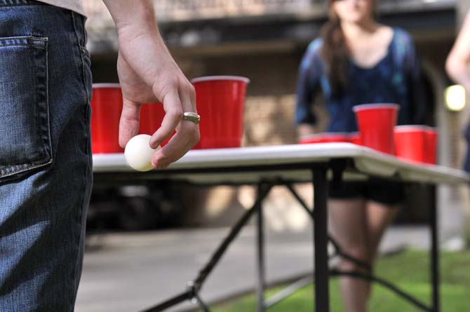 Beer pong balls may not be as dirty as they appear, according to recent findings.