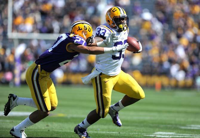 White team dominates Purple team 37-0 in Spring Game