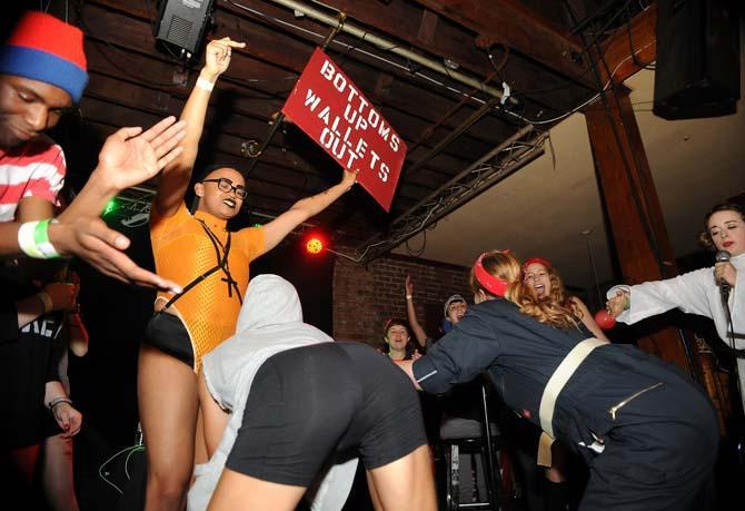 Local chapter of female arm wrestling organization holds first event