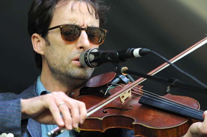 Andrew Bird plays Saturday, April 27, 2013 at the New Orleans Jazz &amp; Heritage Festival on the Fair Grounds Race Course.
 