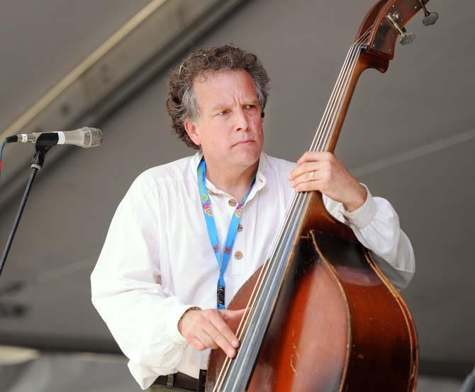 Dennis Stroughmatt et l'Esprit Creole performed April 27, 2013, at Festival International de Louisiane in Lafayette, La.
 