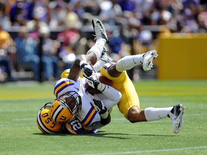 White team dominates Purple team 37-0 in Spring Game