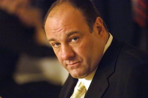 FILE - This undated publicity photo, released by HBO, shows actor James Gandolfini in his role as Tony Soprano, head of the New Jersey crime family portrayed in HBO's "The Sopranos." Gandolfini's portrayal of Tony Soprano represented more than just a memorable TV character. He changed the medium, making fellow antiheroes like Walter White and Don Draper possible, and shifted the balance in quality drama away from broadcast television. Gandolfini died Wednesday, June 19, 2013, in Italy. He was 51. (AP Photo/HBO, Barry Wetcher, File)
 