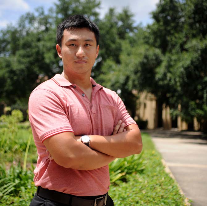 Petroleum engineering junior Feiting Long is an international student from Chengdu, China.