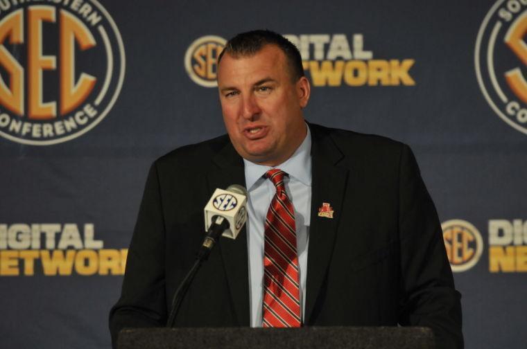 Bret Bielema discussing the dangers of hurry-up offenses on Day Two of SEC Football Media Days