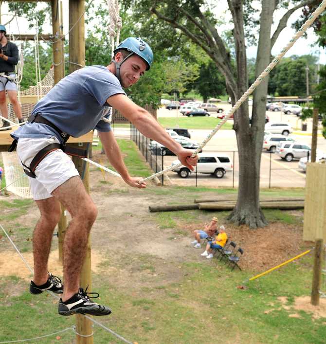 Challenge Accepted: New obstacle course opens at UREC