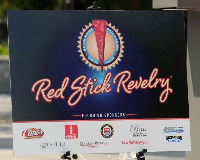 Baton Rouge Mayor-President Kip Holden announced the addition of Red Stick Revelry, a New Year's Eve celebration, on August 28, 2013, at a news conference in Town Square. The event will include a countdown to midnight with the descent of a red stick sculpture along with live entertainment.