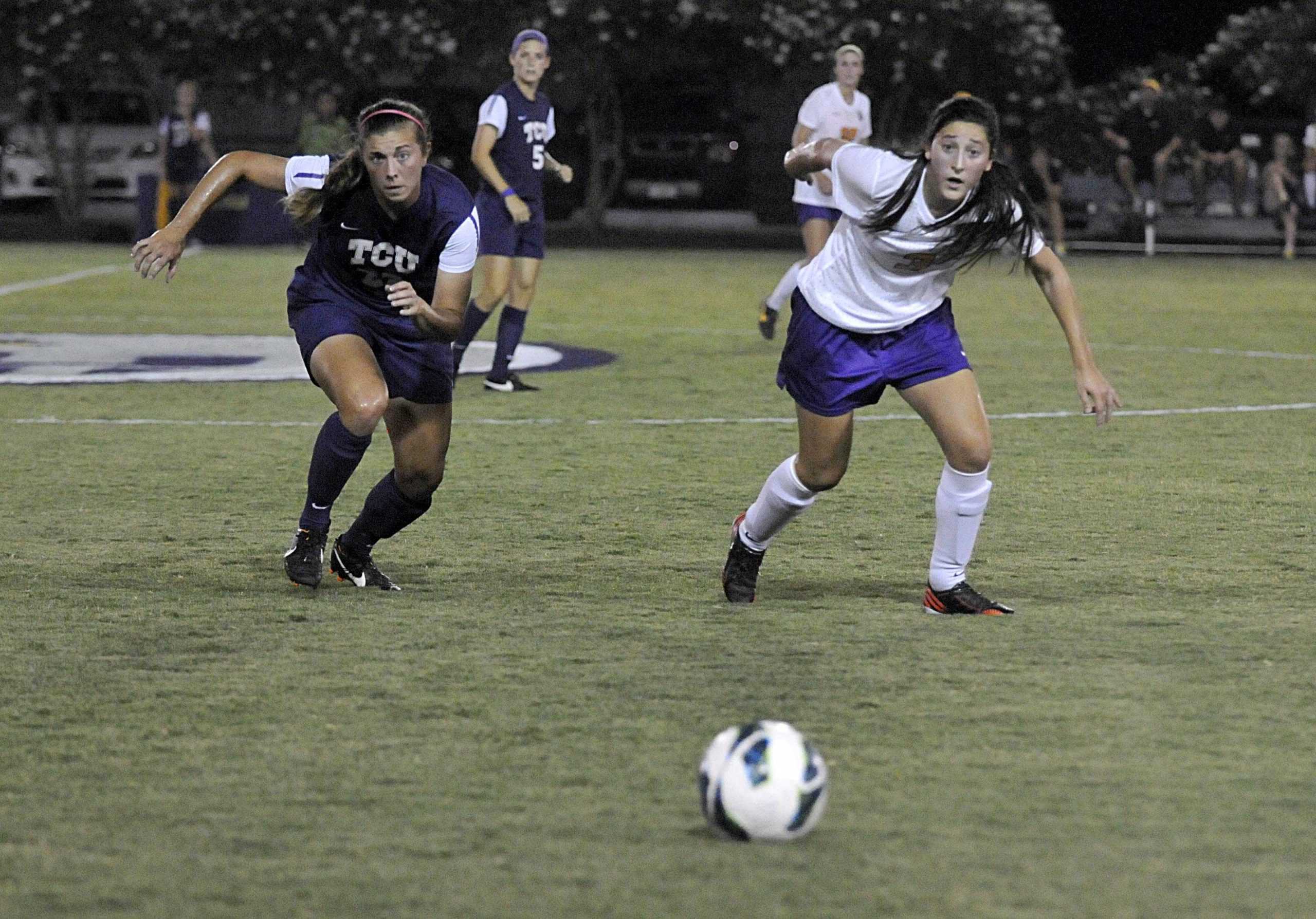 No. 25 LSU plays TCU to a 0-0 draw