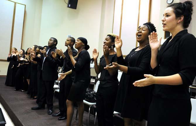 LSU Gospel Choir performs, celebrates civil rights leaders and achievements