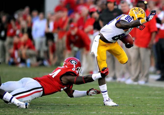 FINAL: Georgia defeats LSU 44-41 in Athens