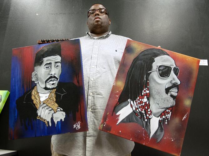 Baton Rouge artist Erick Fields gets his start on local scene