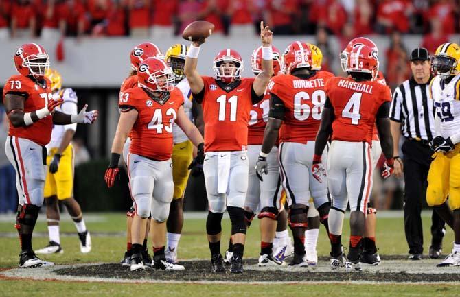 FINAL: Georgia defeats LSU 44-41 in Athens