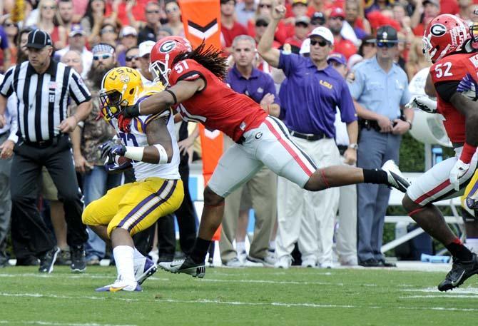 FINAL: Georgia defeats LSU 44-41 in Athens