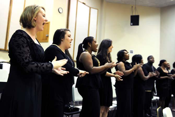 LSU Gospel Choir performs, celebrates civil rights leaders and achievements