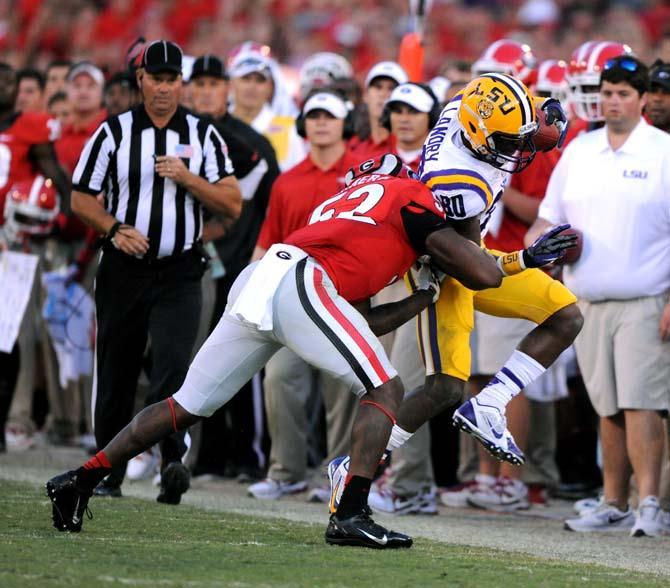 FINAL: Georgia defeats LSU 44-41 in Athens